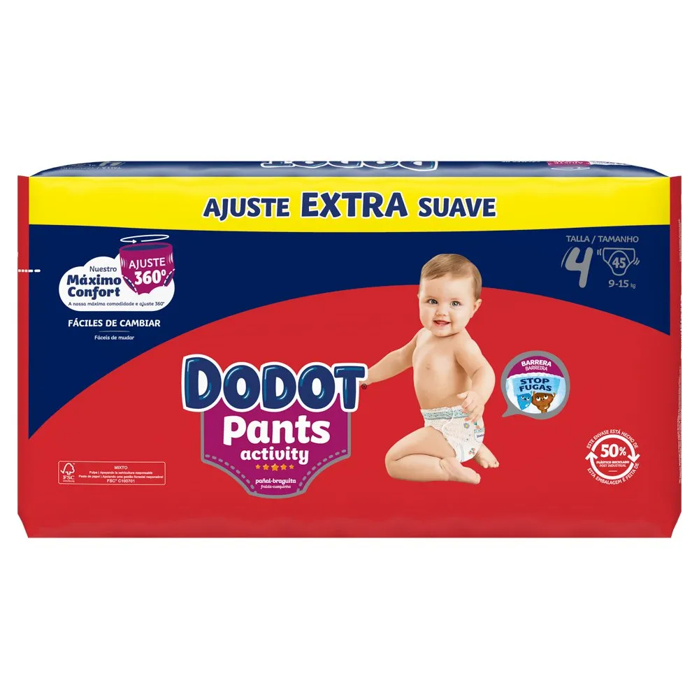 Activity Extra Size 4 45 Units Diaper Pants 2 Activity Extra Size 4 45 Units Diaper Pants - Image 2