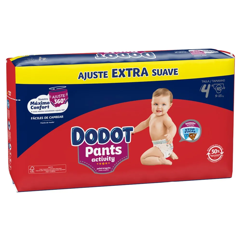 Activity Extra Size 4 45 Units Diaper Pants 1 Activity Extra Size 4 45 Units Diaper Pants