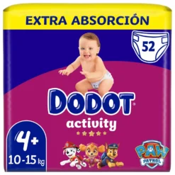 Activity Size 4 Extra 52 Units Diapers -Baby Shower Store dodot activity size 4 extra 52 units diapers 8