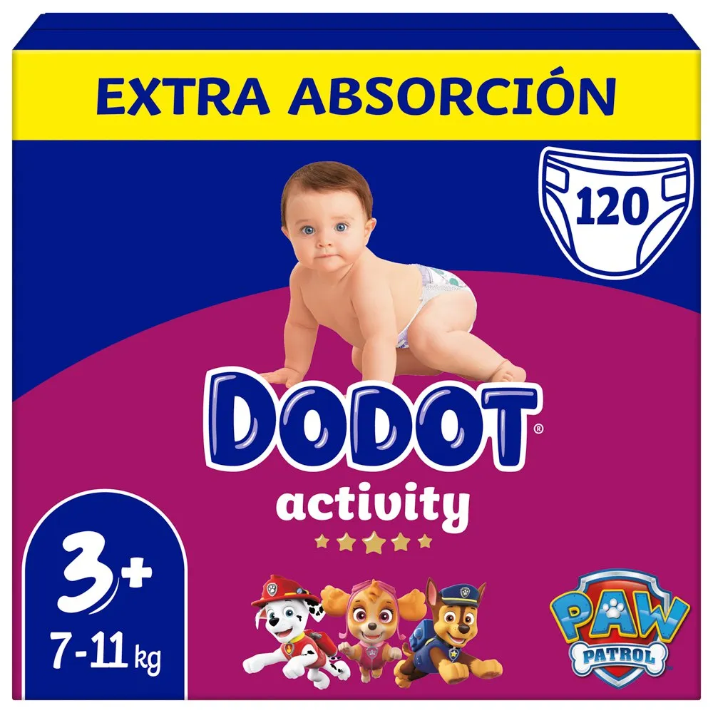 Box Diapers Activity Extra Size 3 120 Units 10 Box Diapers Activity Extra Size 3 120 Units - Image 10