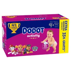 Box Diapers Activity Extra Size 4 104 Units