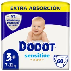 Extra Sensitive Size 3 60 Units Diapers