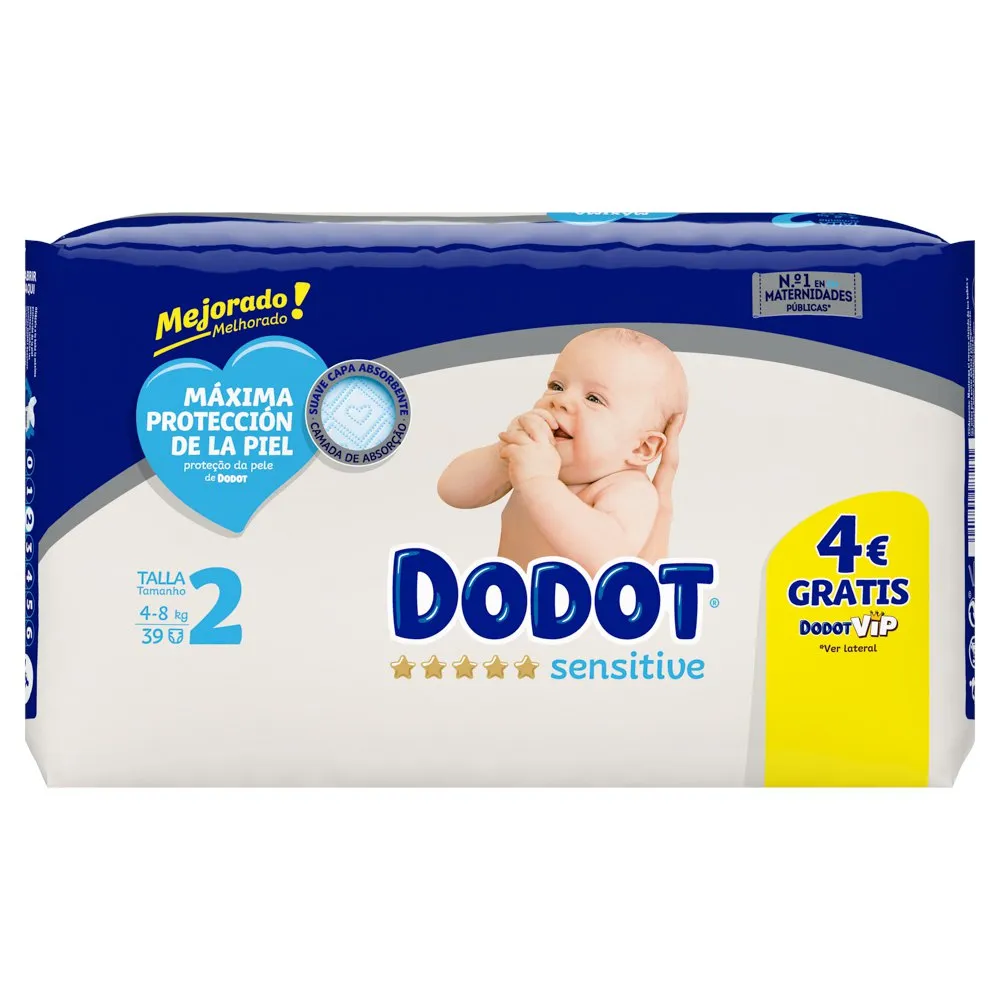 Sensitive Size 2 39 Units Diapers 2 Sensitive Size 2 39 Units Diapers - Image 2