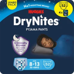 Diapers Absorbent Underpants Child 52 Units