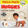 HUGGIES Extra Care Diapers Size 4 84 Units