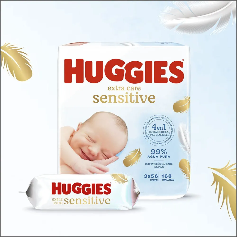 HUGGIES Pure Extra Car Wipes 448 Units 2 HUGGIES Pure Extra Car Wipes 448 Units - Image 2