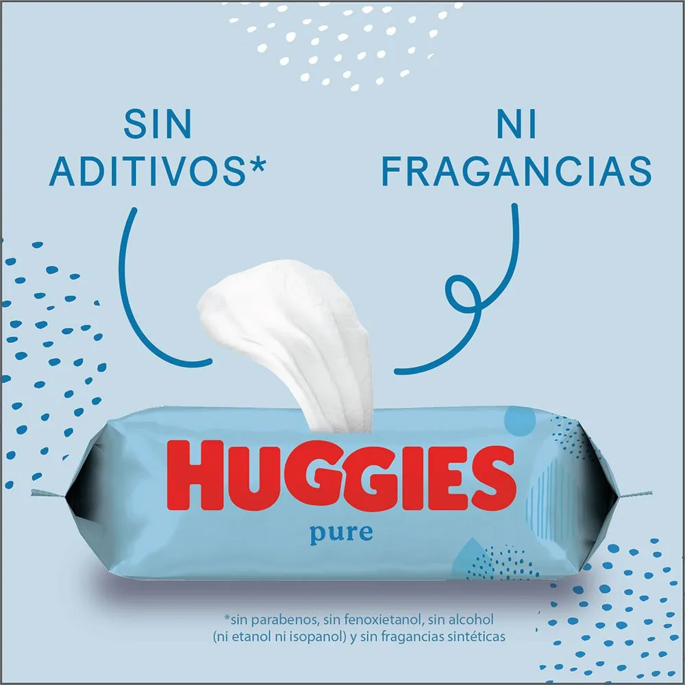 HUGGIES Pure Wipes 672 Units 6 HUGGIES Pure Wipes 672 Units - Image 6