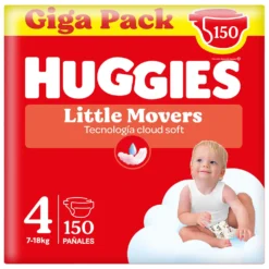 HUGGIES Ultra Comfort Diapers Size 4 150 Units