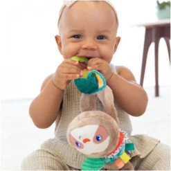 Infantino Sloth Toy Teether 7 Infantino Sloth Toy Teether -Baby Shower Store infantino sloth toy teether 3