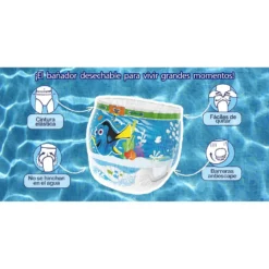 Disposable Swimsuit Diaper Size 3-4 36 Units 21 Disposable Swimsuit Diaper Size 3-4 36 Units -Baby Shower Store little swimmers disposable swimsuit diaper size 3 4 36 units 10