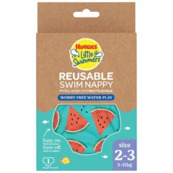 HLS Reusable Swim Diaper Size 2-3 Watermelon