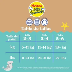 HLS Reusable Swim Diaper Size 5-6 Under The Sea -Baby Shower Store little swimmers hls reusable swim diaper size 5 6 under the sea 6