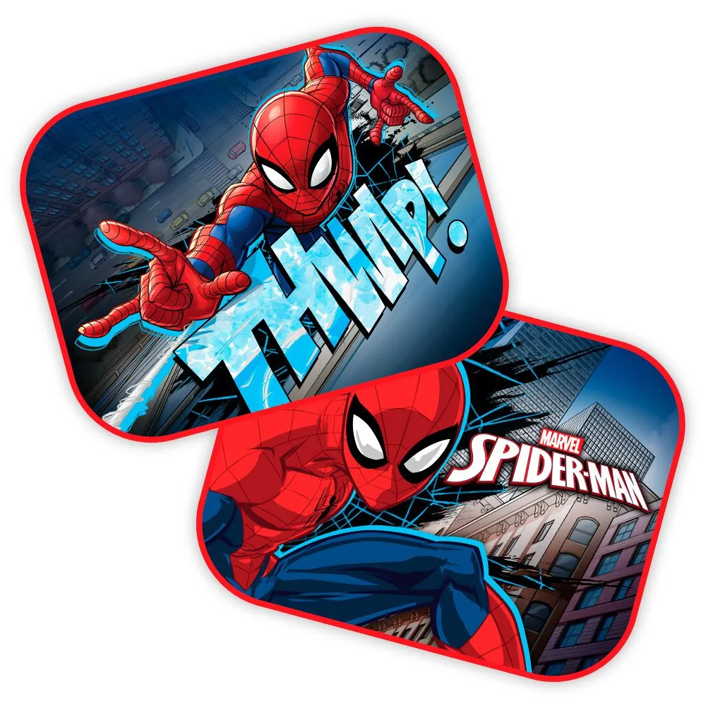Marvel Spider Man Sunshade For Car 44x35cm 2 Units 1 Marvel Spider Man Sunshade For Car 44x35cm 2 Units