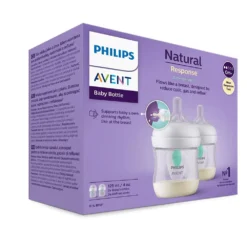 PHILIPS AVENT Natural Response Airfree Baby Bottle 125 Ml Double Pack