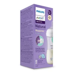 PHILIPS AVENT Natural Response Airfree Baby Bottle 260 Ml Elephant