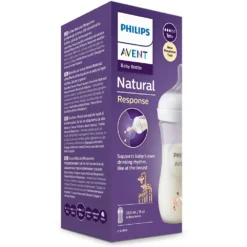 PHILIPS AVENT Natural Response Baby Bottle 260 Ml Giraffe