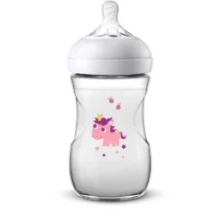 PHILIPS AVENT Natural Safari Unicorn 260ml Feeding Bottle