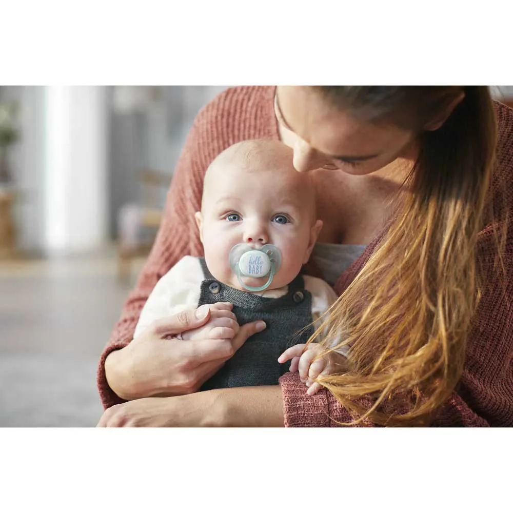 PHILIPS AVENT Ultra Soft X2 Boy Pacifiers 3 PHILIPS AVENT Ultra Soft X2 Boy Pacifiers - Image 3