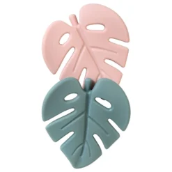 Set Of 2 Silicone Bites ´´Jungle Leave´´