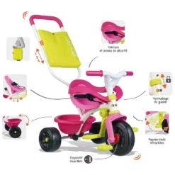 SMOBY Tricycle Be Fun Comfort 12 SMOBY Tricycle Be Fun Comfort -Baby Shower Store smoby tricycle be fun comfort 5