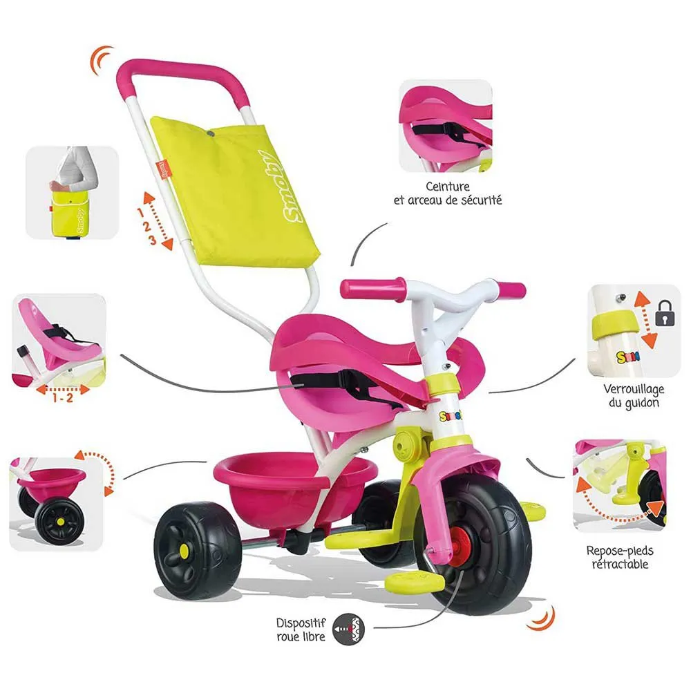 SMOBY Tricycle Be Fun Comfort 6 SMOBY Tricycle Be Fun Comfort - Image 6