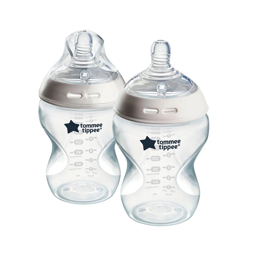 Tommee Tippee Closer To Nature X2 260ml 2 Tommee Tippee Closer To Nature X2 260ml - Image 2