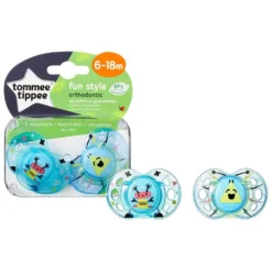 Tommee Tippee Fun Pacifiers X2 9 Tommee Tippee Fun Pacifiers X2 -Baby Shower Store tommee tippee fun pacifiers x2 3