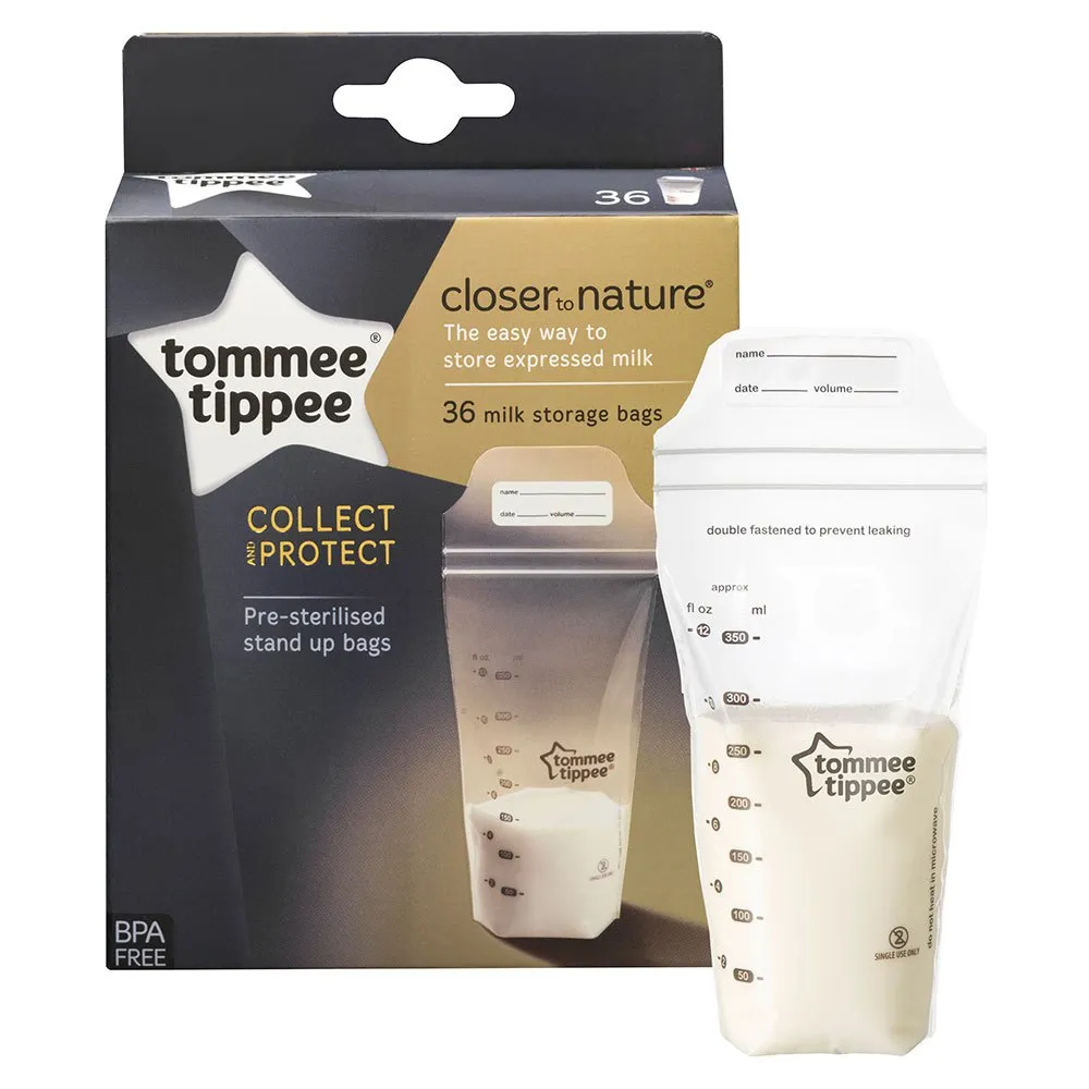 Tommee Tippee Milk Storage Bags 36 Units 2 Tommee Tippee Milk Storage Bags 36 Units - Image 2