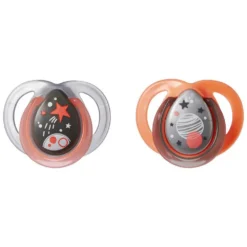 Tommee Tippee Night Pacifiers X2