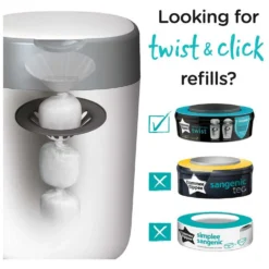 Tommee Tippee Sangenic Tec Twist Refill X18 8 Tommee Tippee Sangenic Tec Twist Refill X18 -Baby Shower Store tommee tippee sangenic tec twist refill x18 3