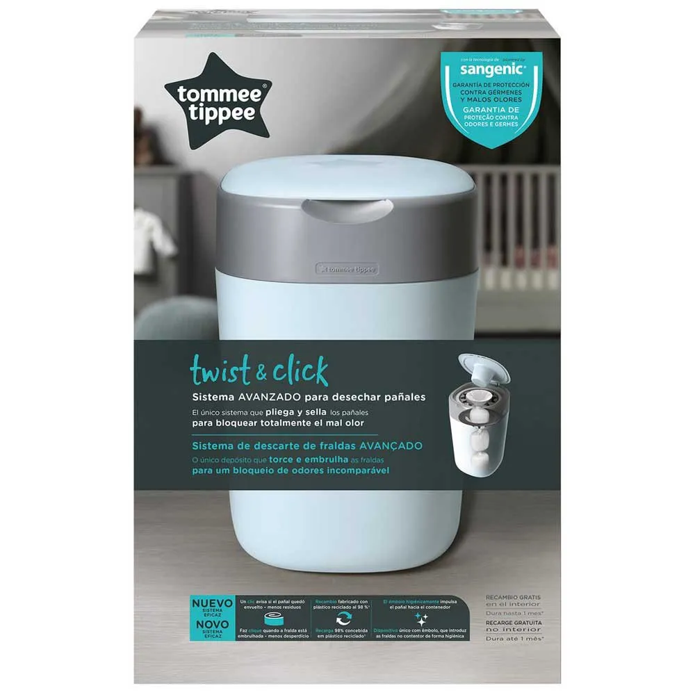 Tommee Tippee Sangenic Twist & Click Paper Bin 4 Tommee Tippee Sangenic Twist & Click Paper Bin - Image 4