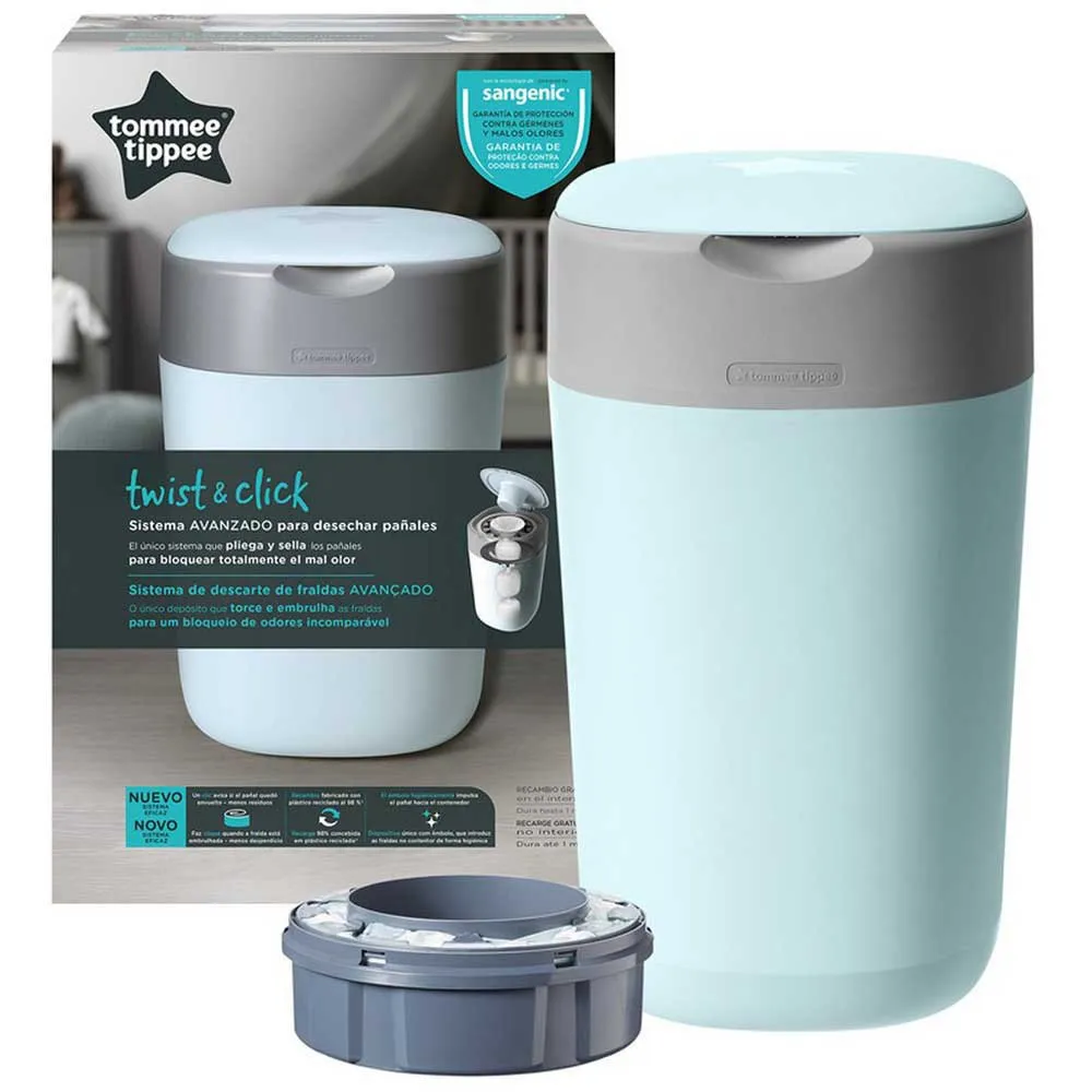 Tommee Tippee Sangenic Twist & Click Paper Bin 1 Tommee Tippee Sangenic Twist & Click Paper Bin